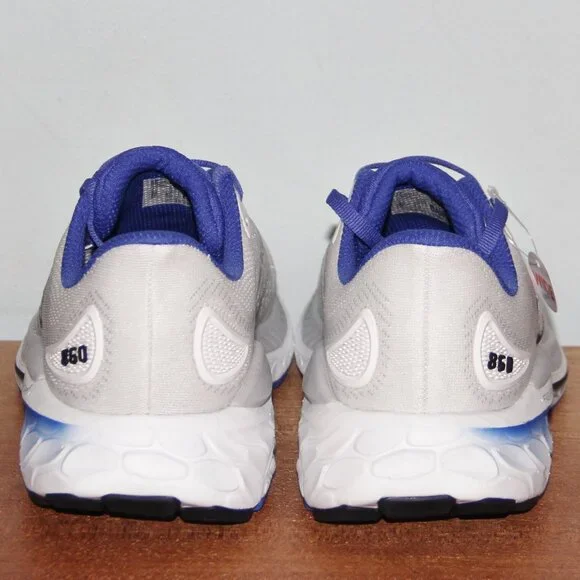 New Balance Fresh Foam X 860 v13 Running Shoes Mens 7 2E Wide EE White Blue